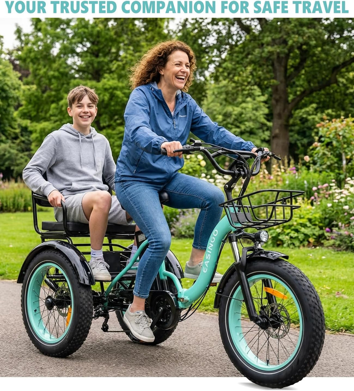 Ontrip electric trike overall product detail image