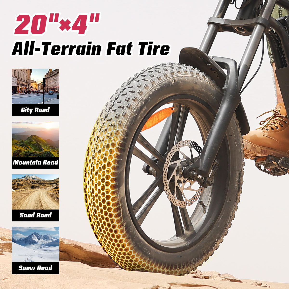 Windone K20 Electric Bike – All-Terrain Canada Power