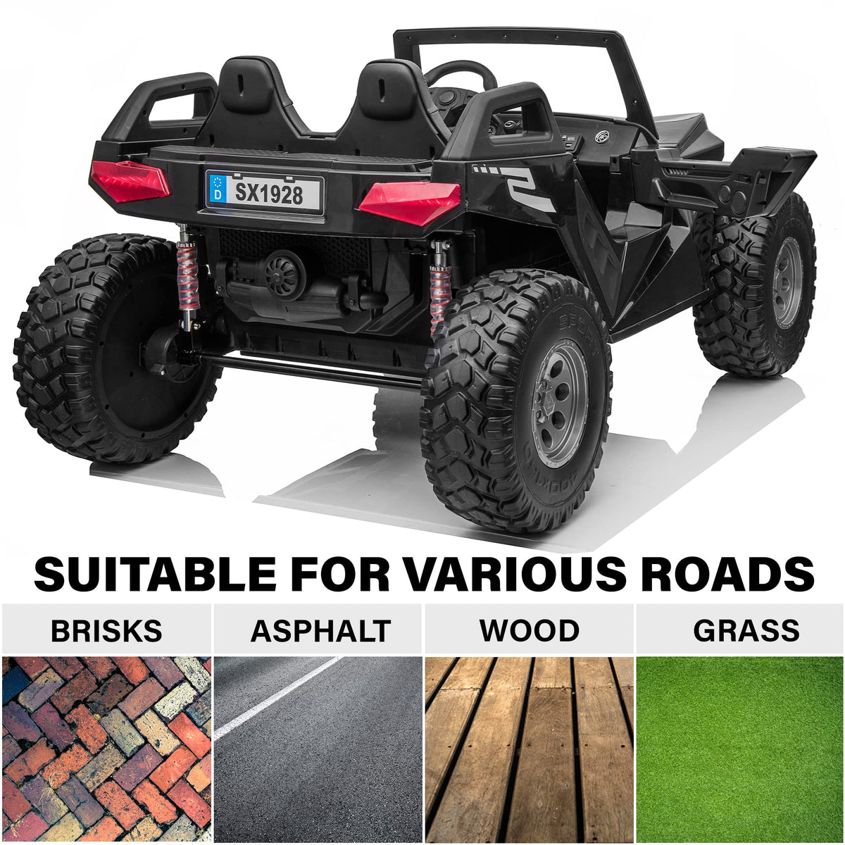 Voltz 24V Off-Road Ride-On Car for Kids Canada