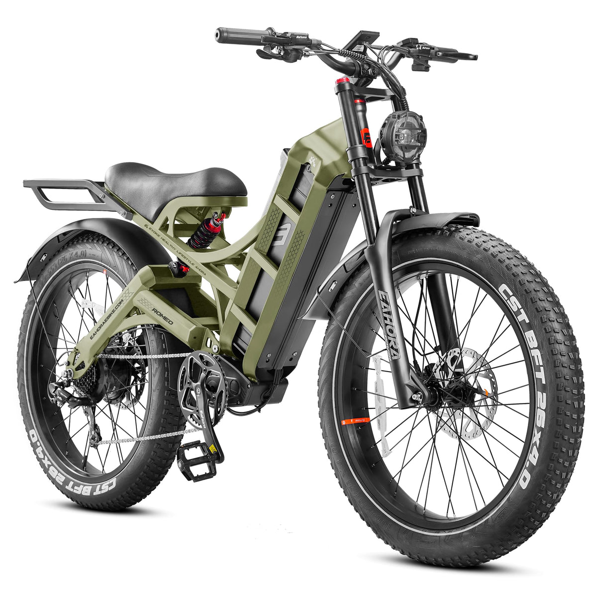 Eahora Romeo Pro Electric Bike – Long Range Fat Tire Canada