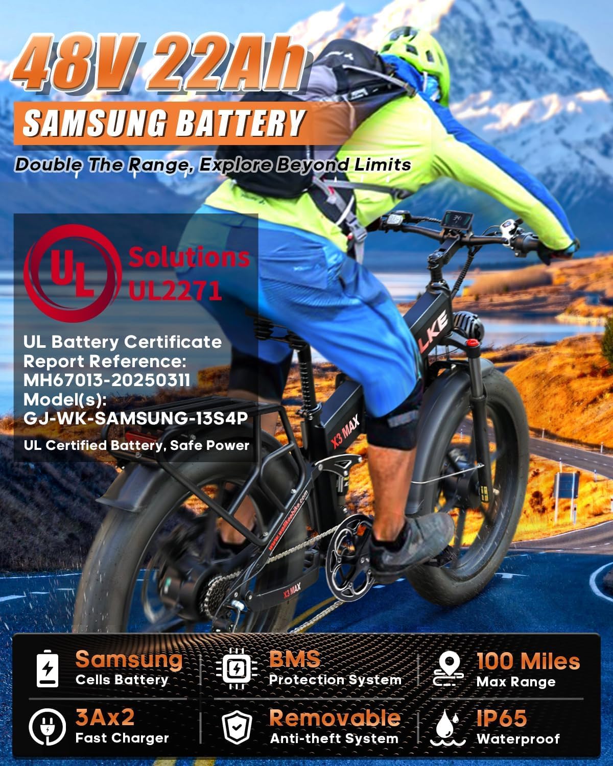 Bicicleta Eléctrica Wallke X3 Max Canadá