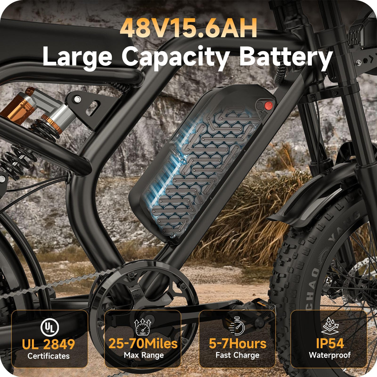 HiKeep K6 1500W Fat Tire Electric Bike Canada