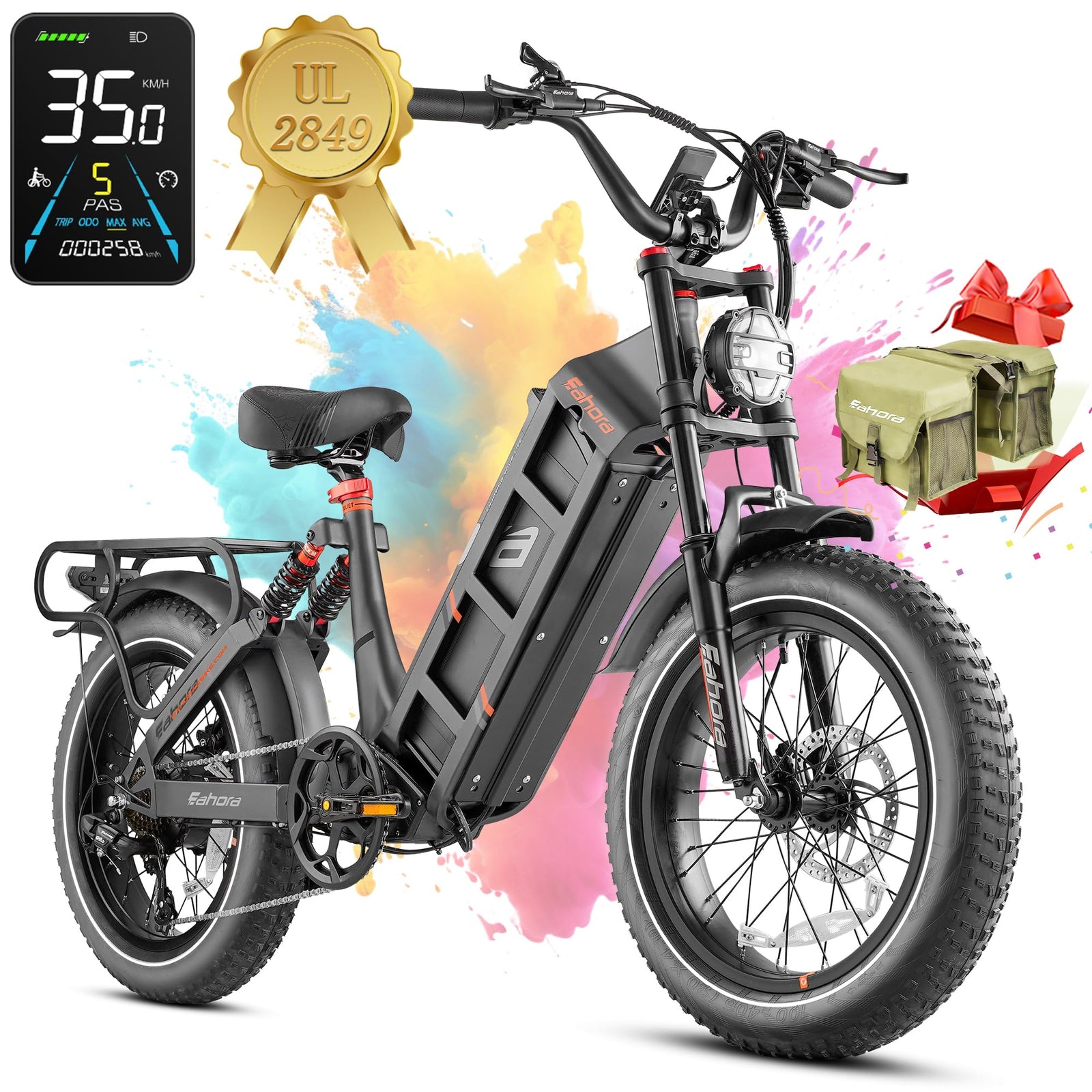 eAhora Juliet Electric Bike 1000W Fat Tire Canada