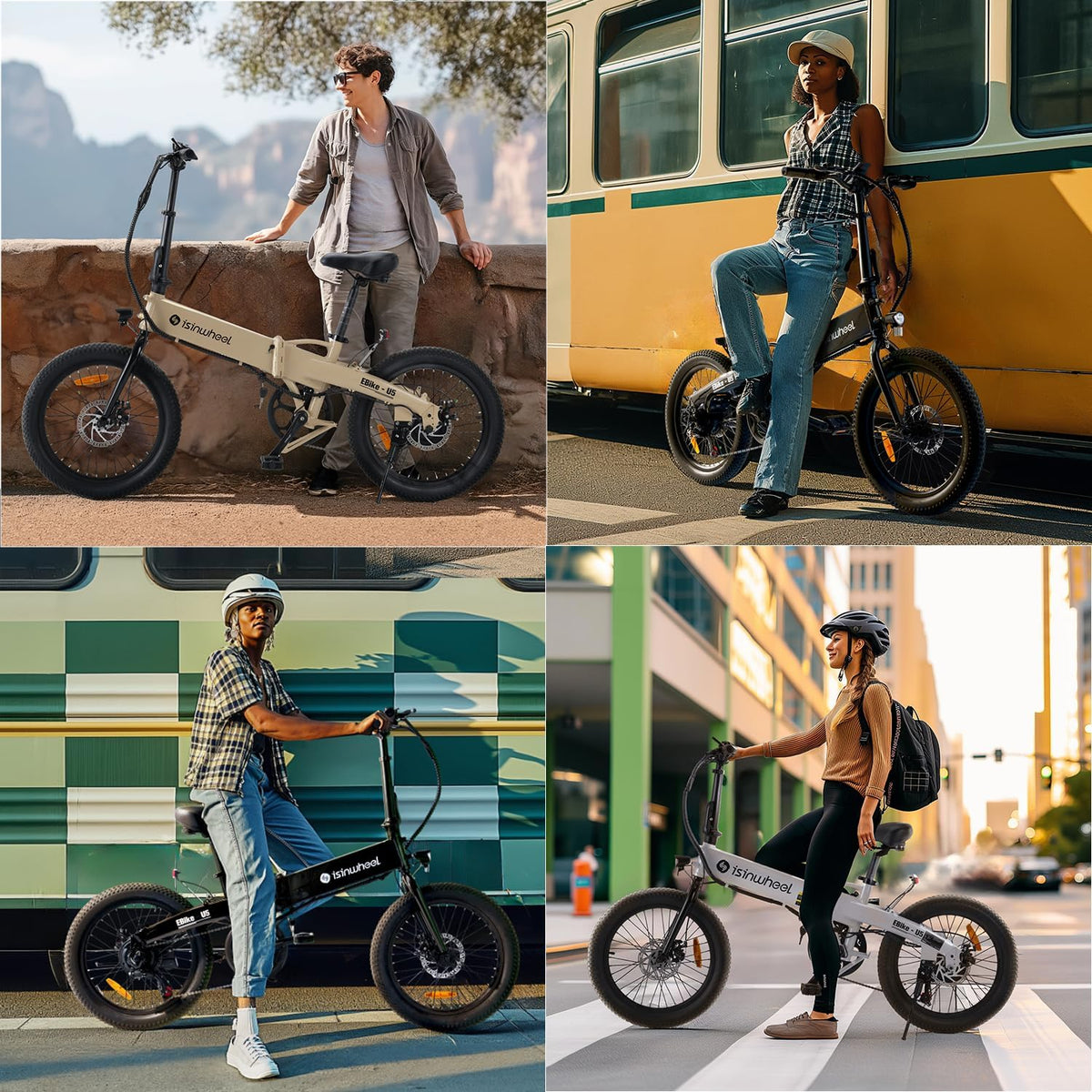isinwheel U5 Pro Folding Electric Bike Canada product image 3
