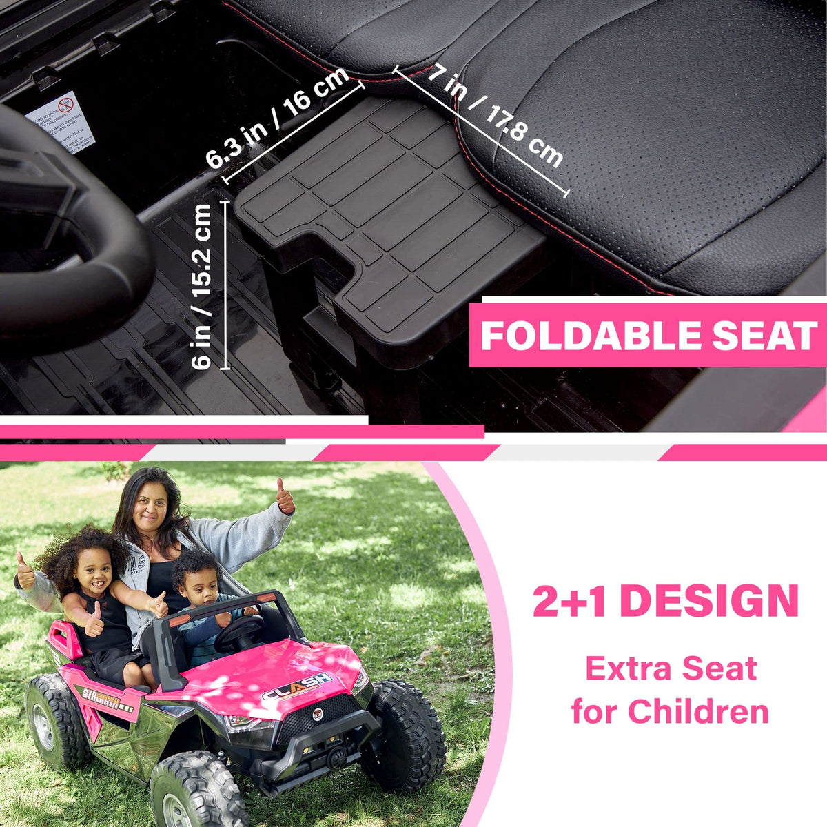 Voltz 24V Off-Road Ride-On Car for Kids Canada
