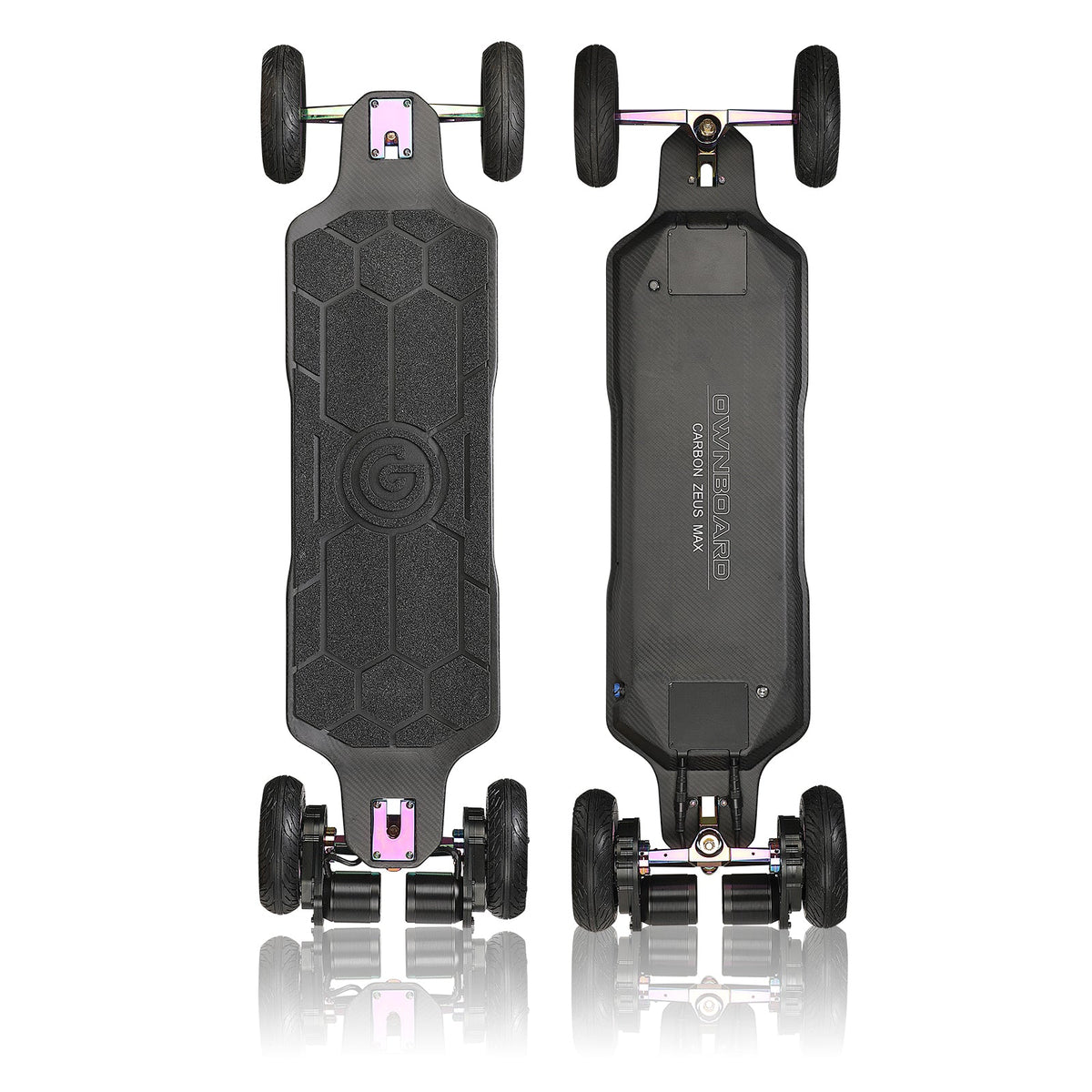 Ownboard Carbon ZEUS Max configurable electric skateboard - official product image 1