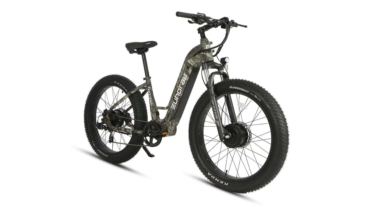 Eunorau FAT-AWD 2.0 Electric Mountain Bike - Street Rides