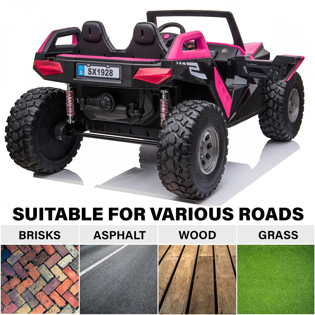 Voltz 24V Off-Road Ride-On Car for Kids Canada