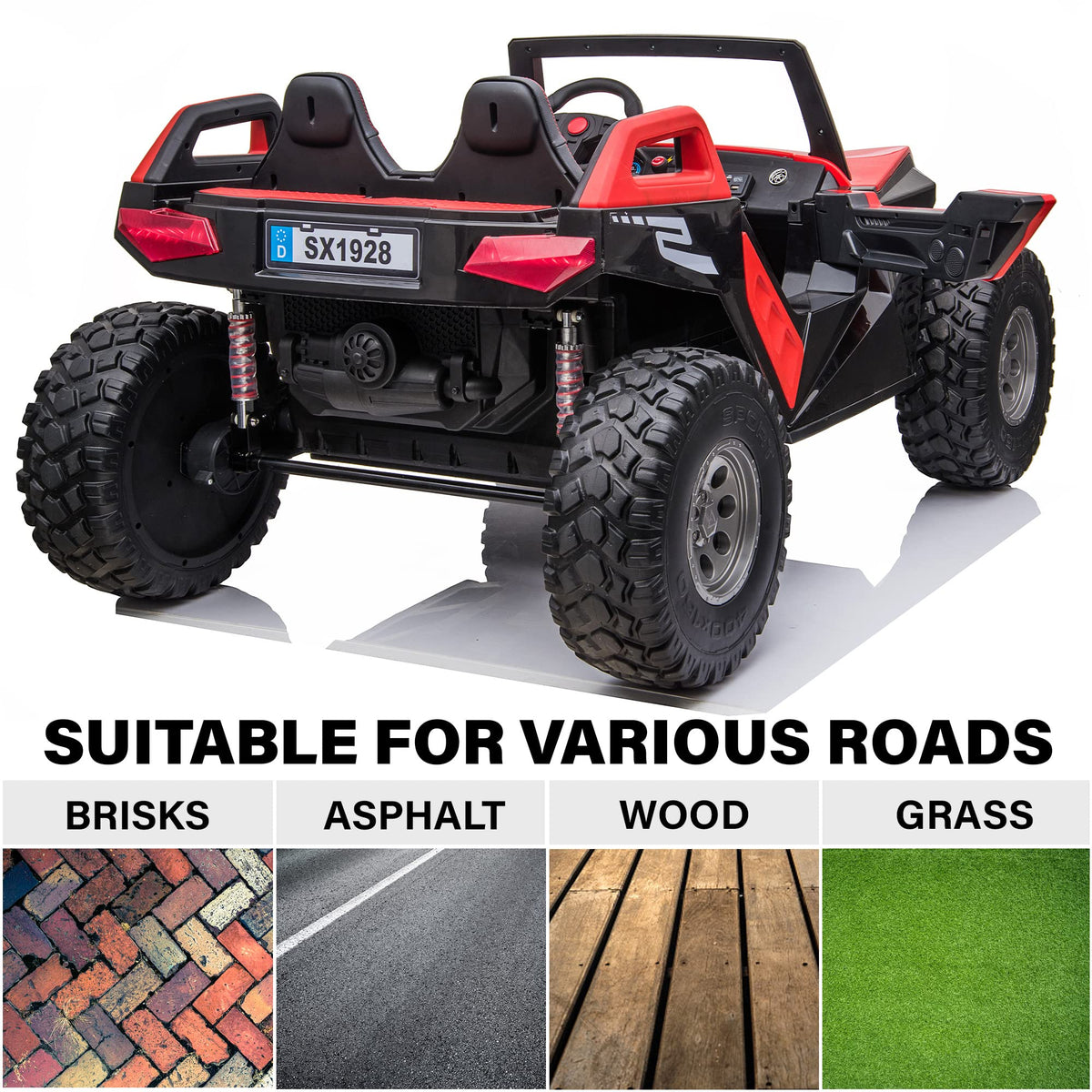 Voltz 24V Off-Road Ride-On Car for Kids Canada