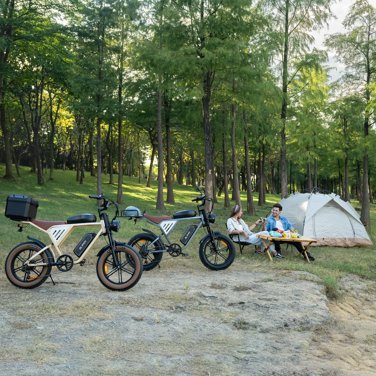 Jansno X70 Electric Bike Canada — Dual Battery, Long-Range Fat Tire E-Bike