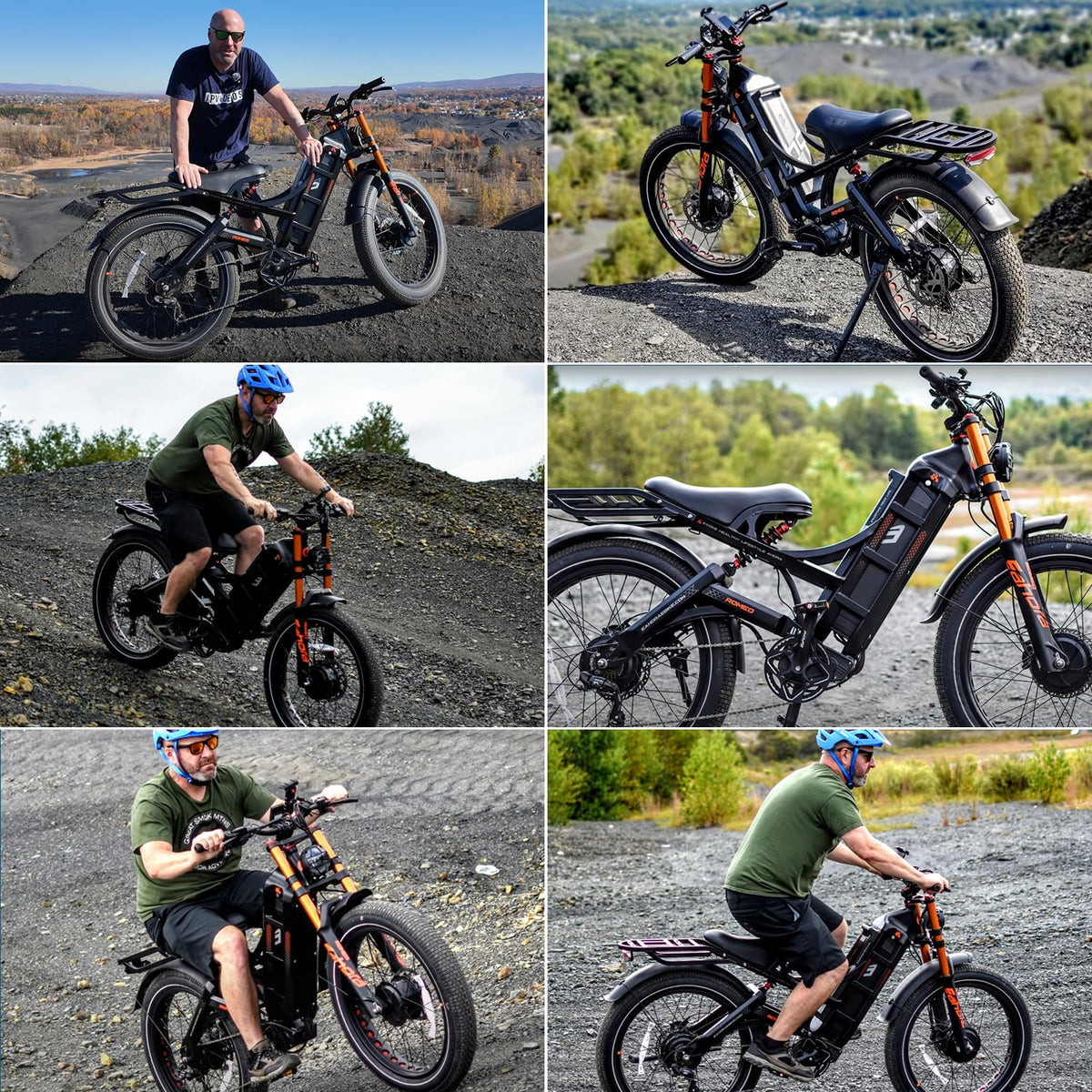 EAhora Romeo Pro III Electric Bike – 5600W, Dual Motor, Canada