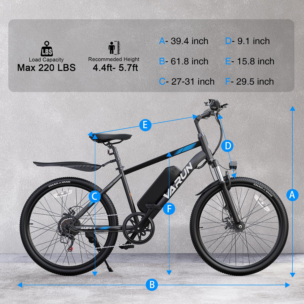 VARUN 500W Electric Bike – Top Choice Canada