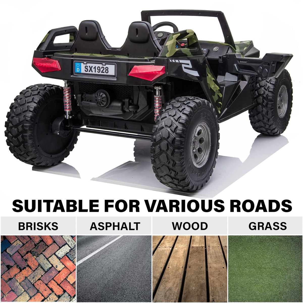 Voltz 24V Off-Road Ride-On Car for Kids Canada