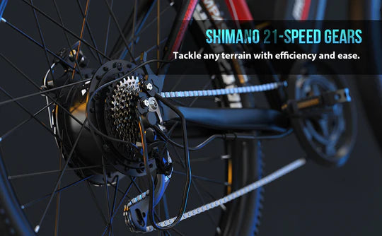 Shimano 21-Speed Gear System - Street Rides