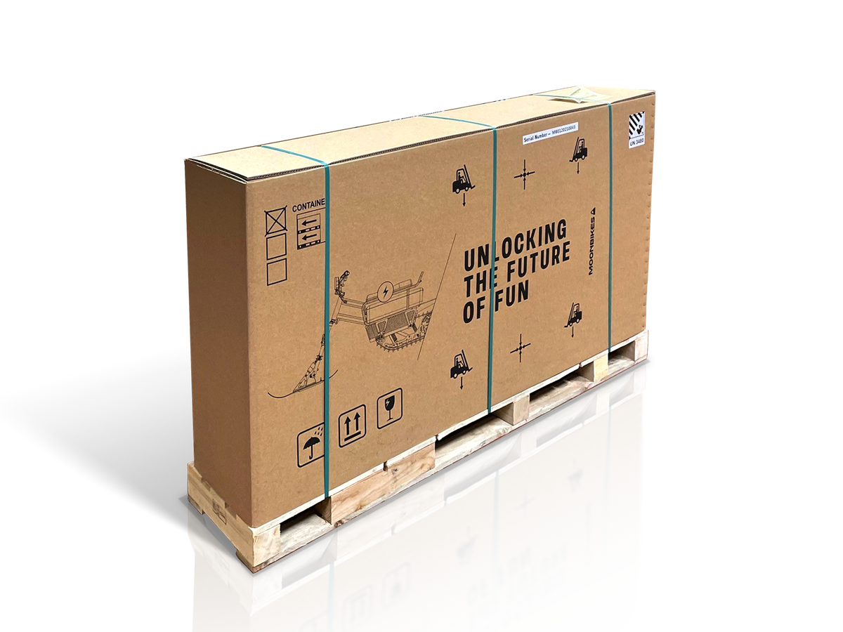 ENVO Moonbike packaging box