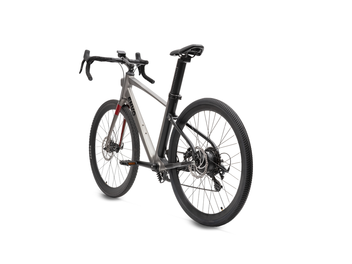 ENVO Stax DropBar allroad e-bike, rear view