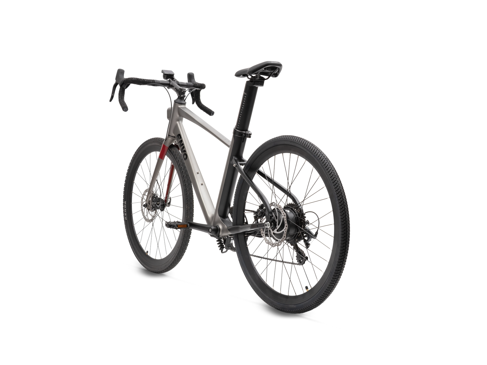 ENVO Stax DropBar allroad e-bike, rear view