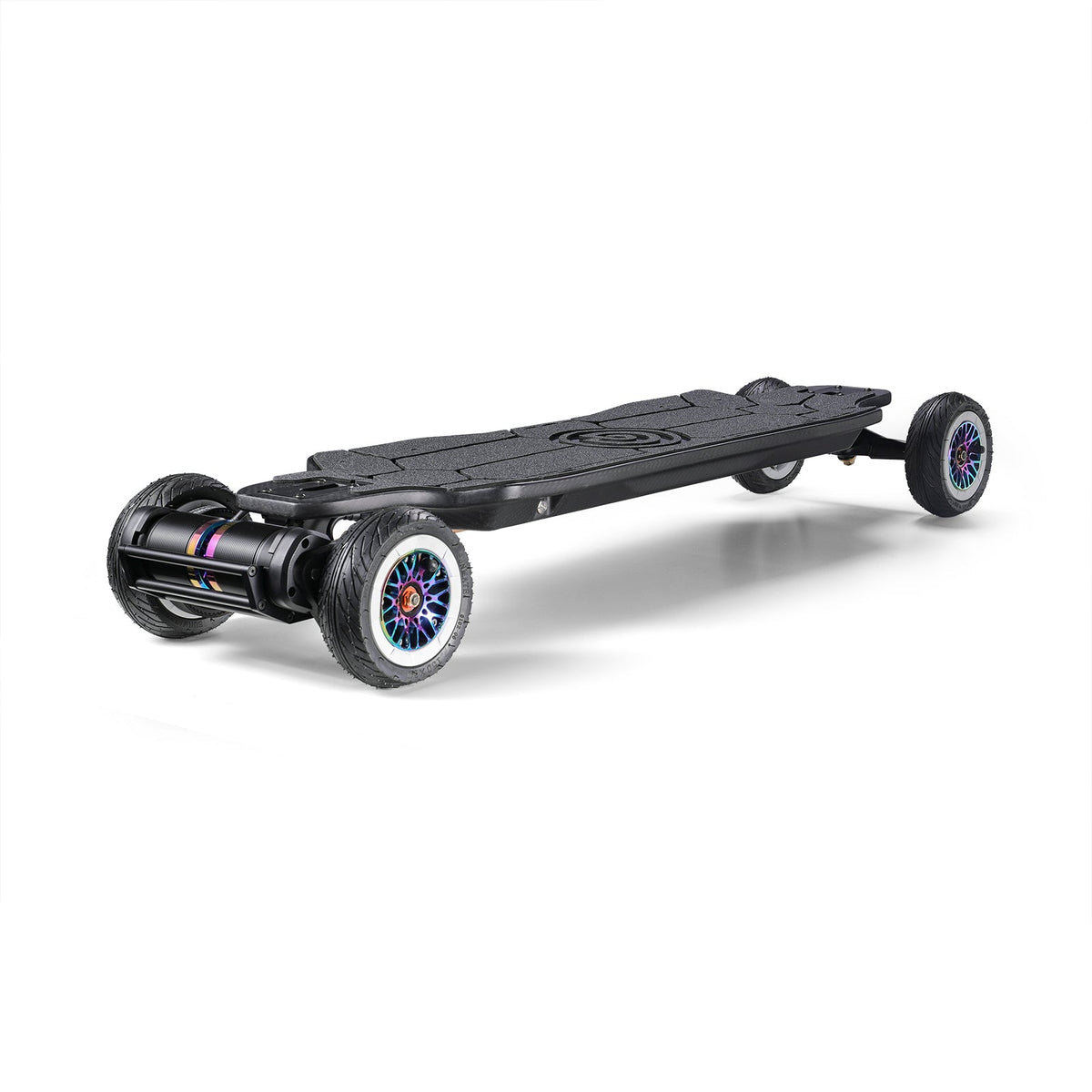 Carbon ZEUS Pro deck and wheel side view