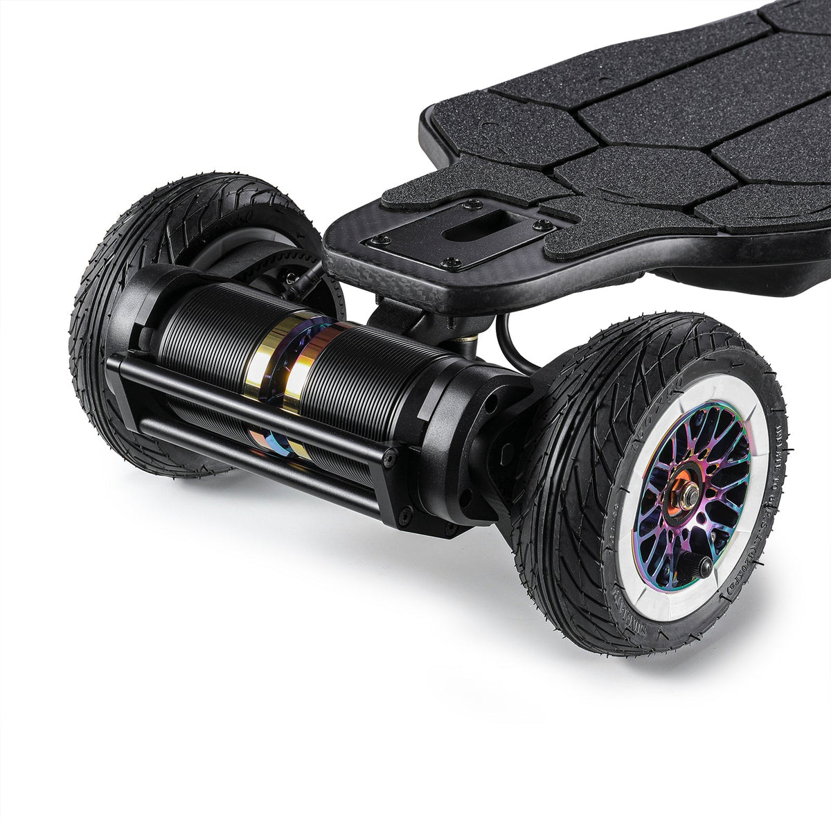 Carbon ZEUS Pro with 6-inch pneumatic wheels
