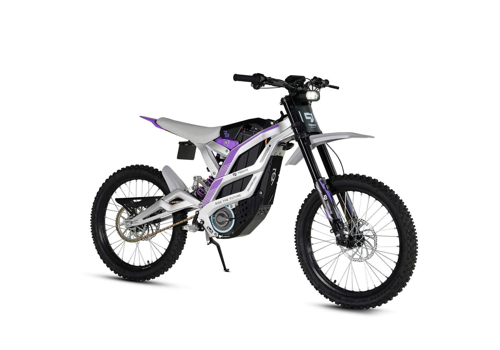 79BIKE Falcon Pro off-road electric motorcycle angle view