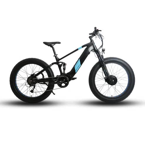 Eunorau Defender S Electric Mountain Bike - Street Rides