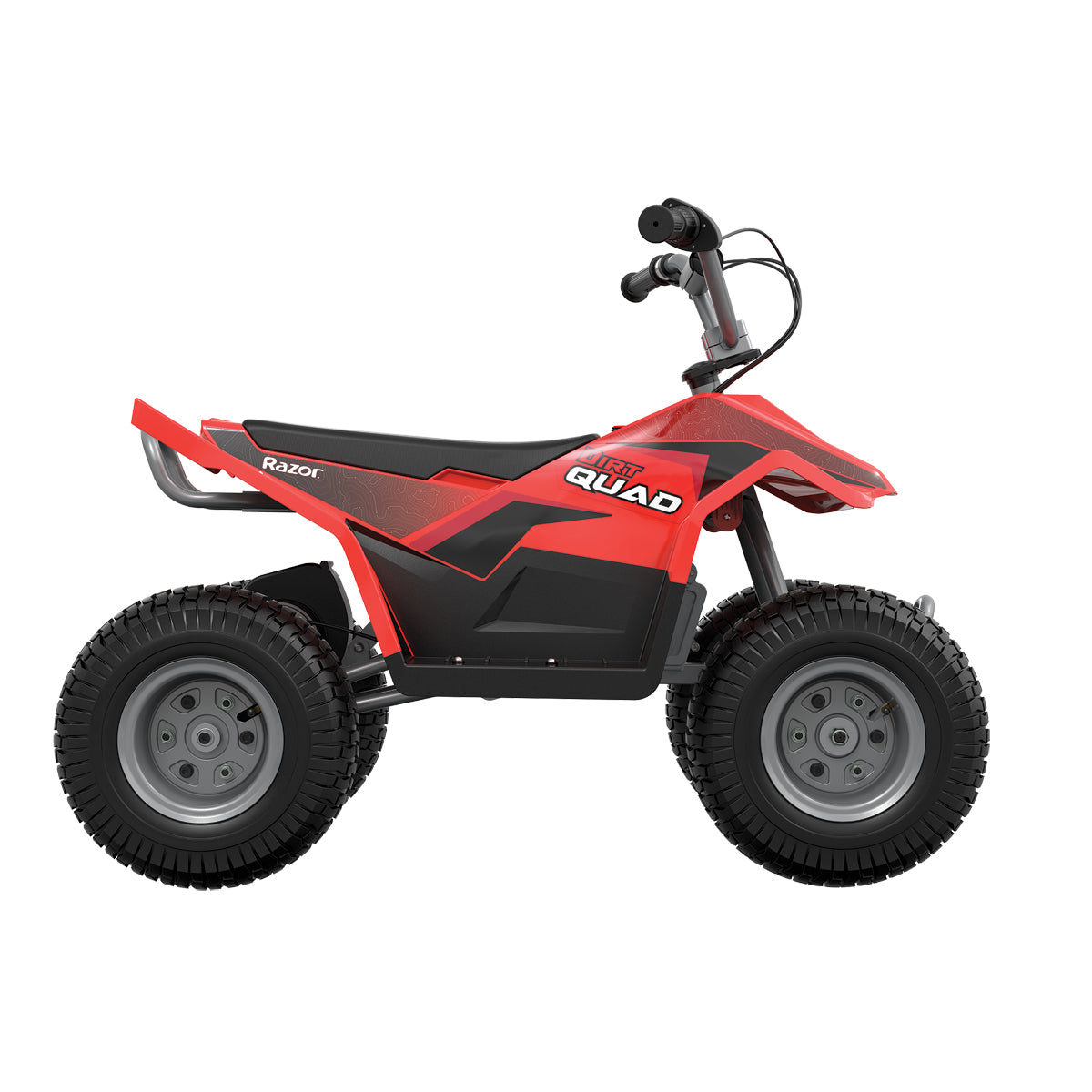 Razor Dirt Quad 24V Red - Right Side