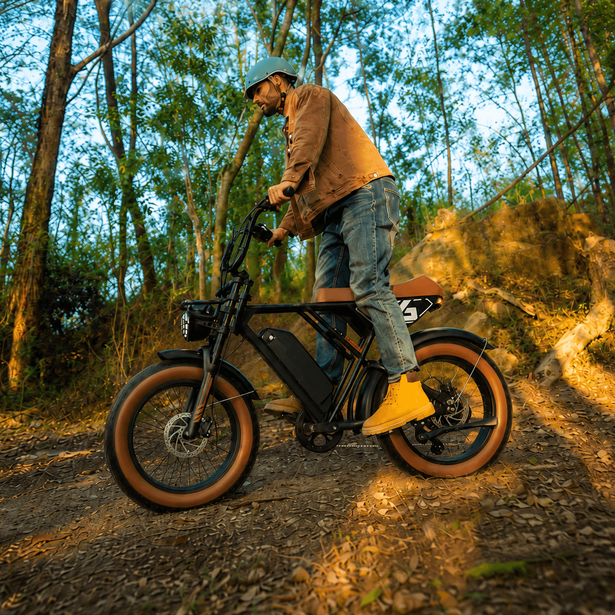 5TH WHEEL Knight EB16 Retro Electric Bike - image 4