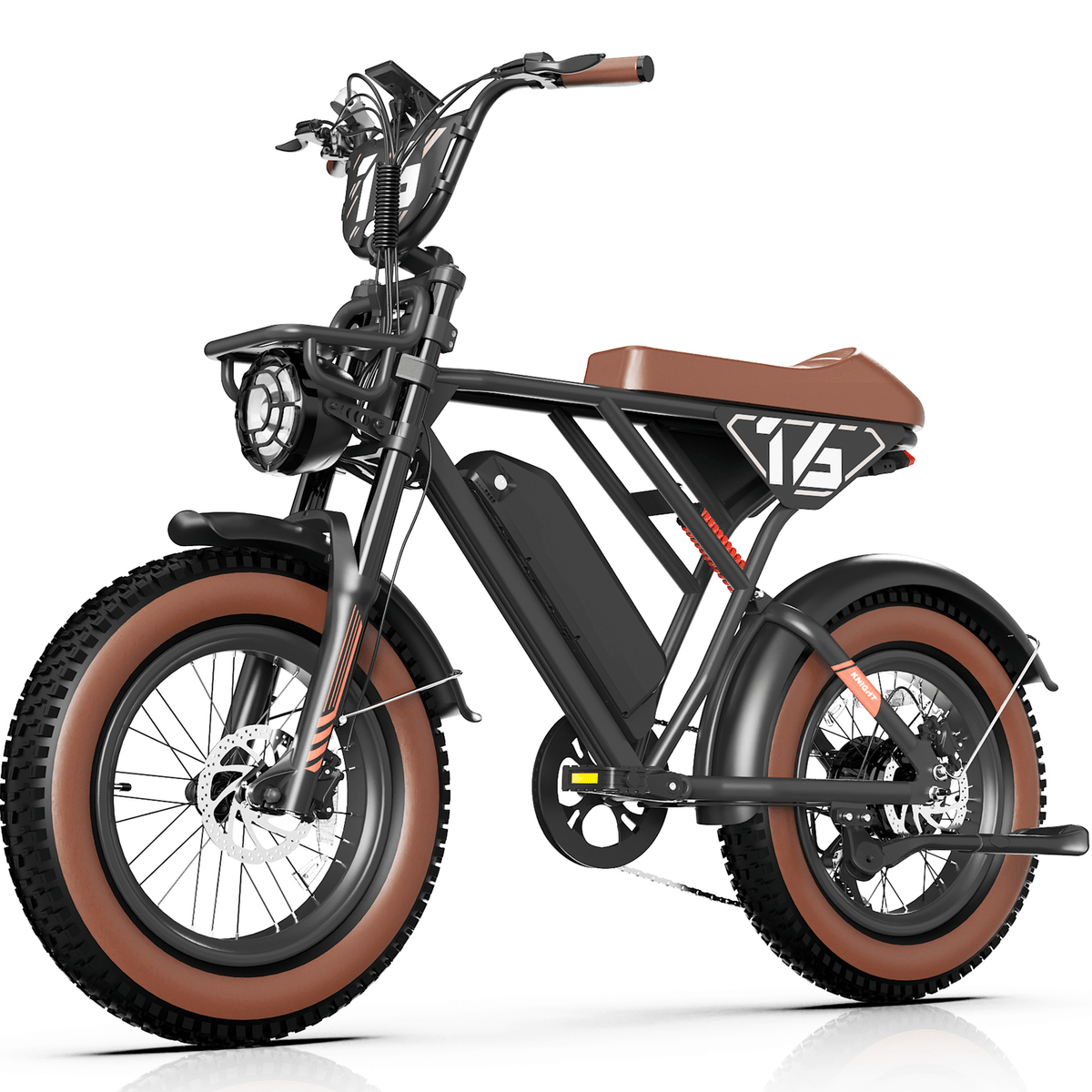 5TH WHEEL Knight EB16 Retro Electric Bike - image 1