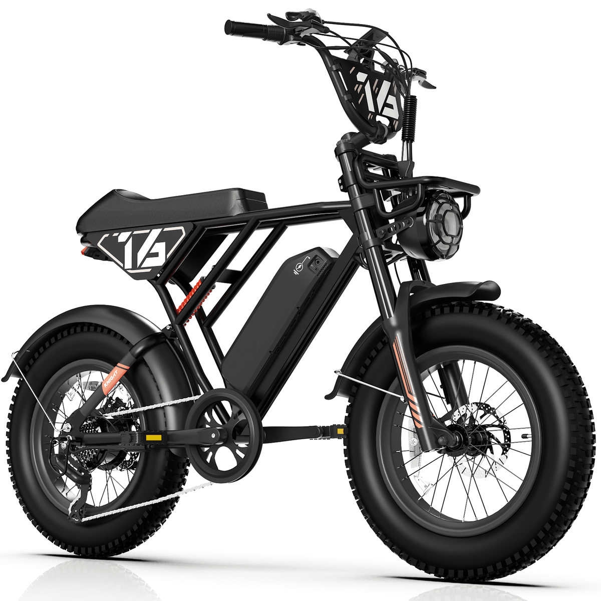 5TH WHEEL Knight EB16 Retro Electric Bike - image 7