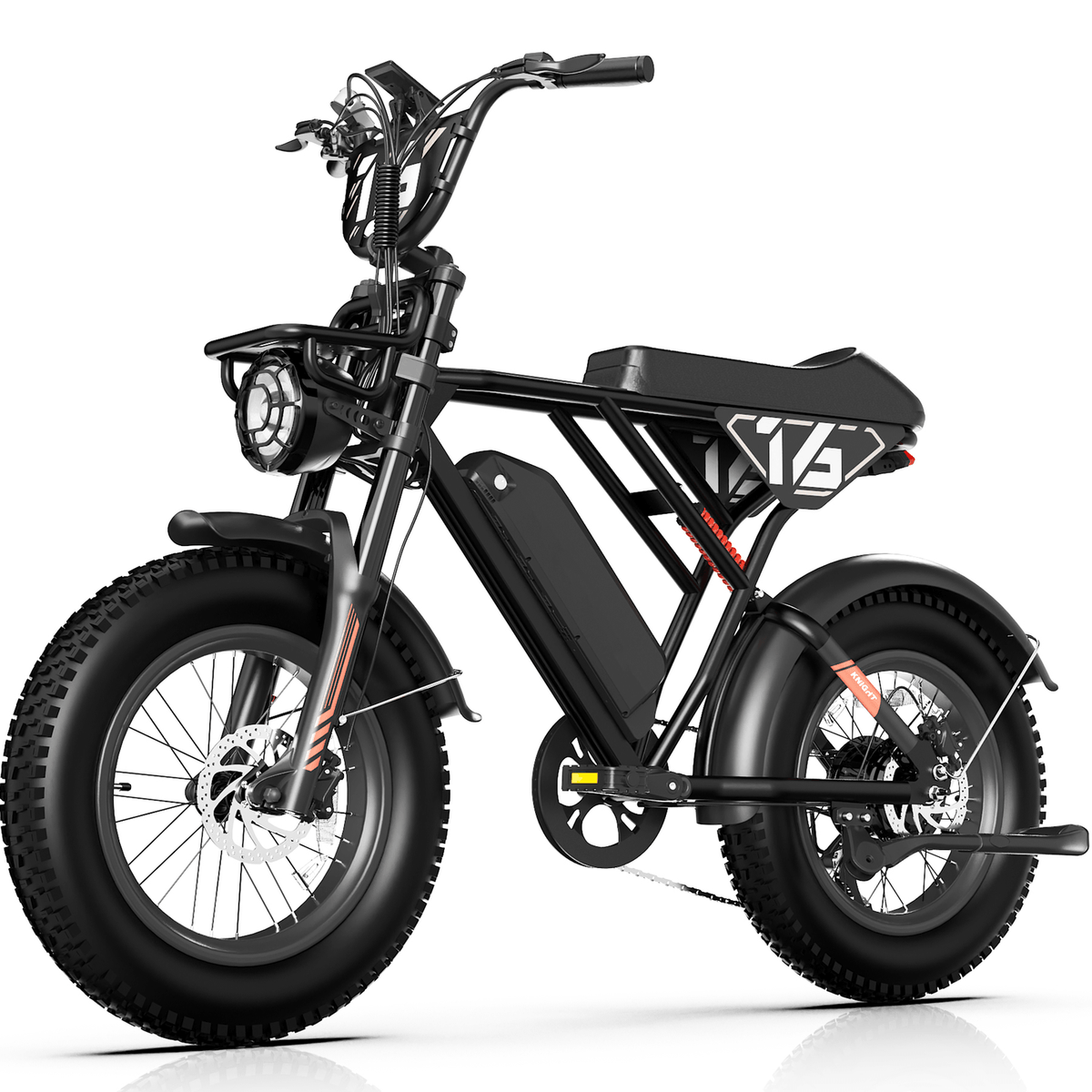 5TH WHEEL Knight EB16 Retro Electric Bike - image 6