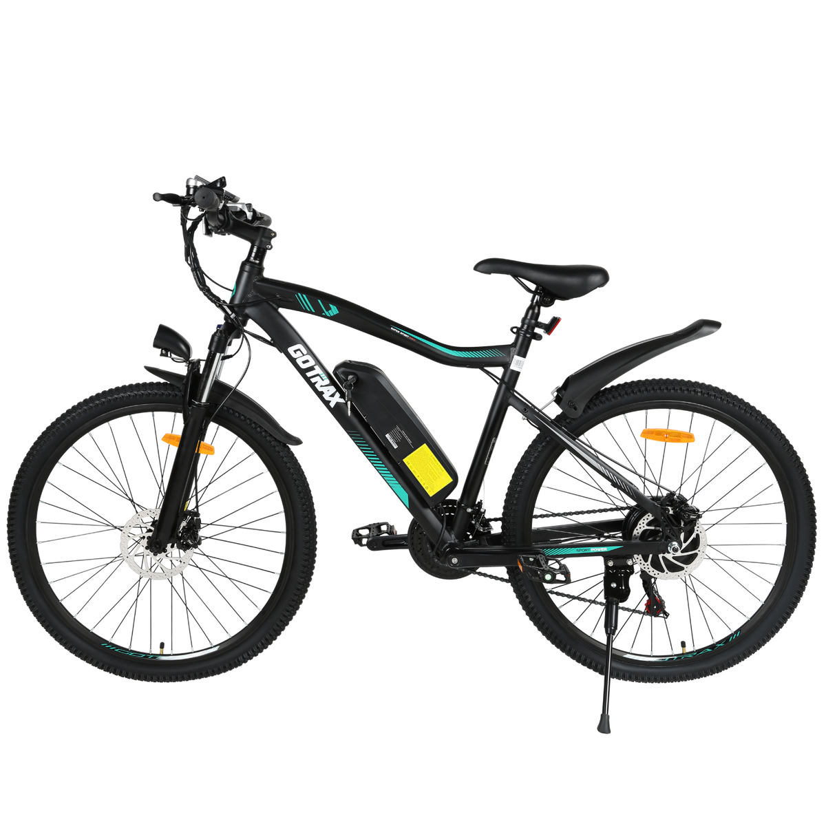 GOTRAX EBE3 electric bike Canada main view in black for commuter riding