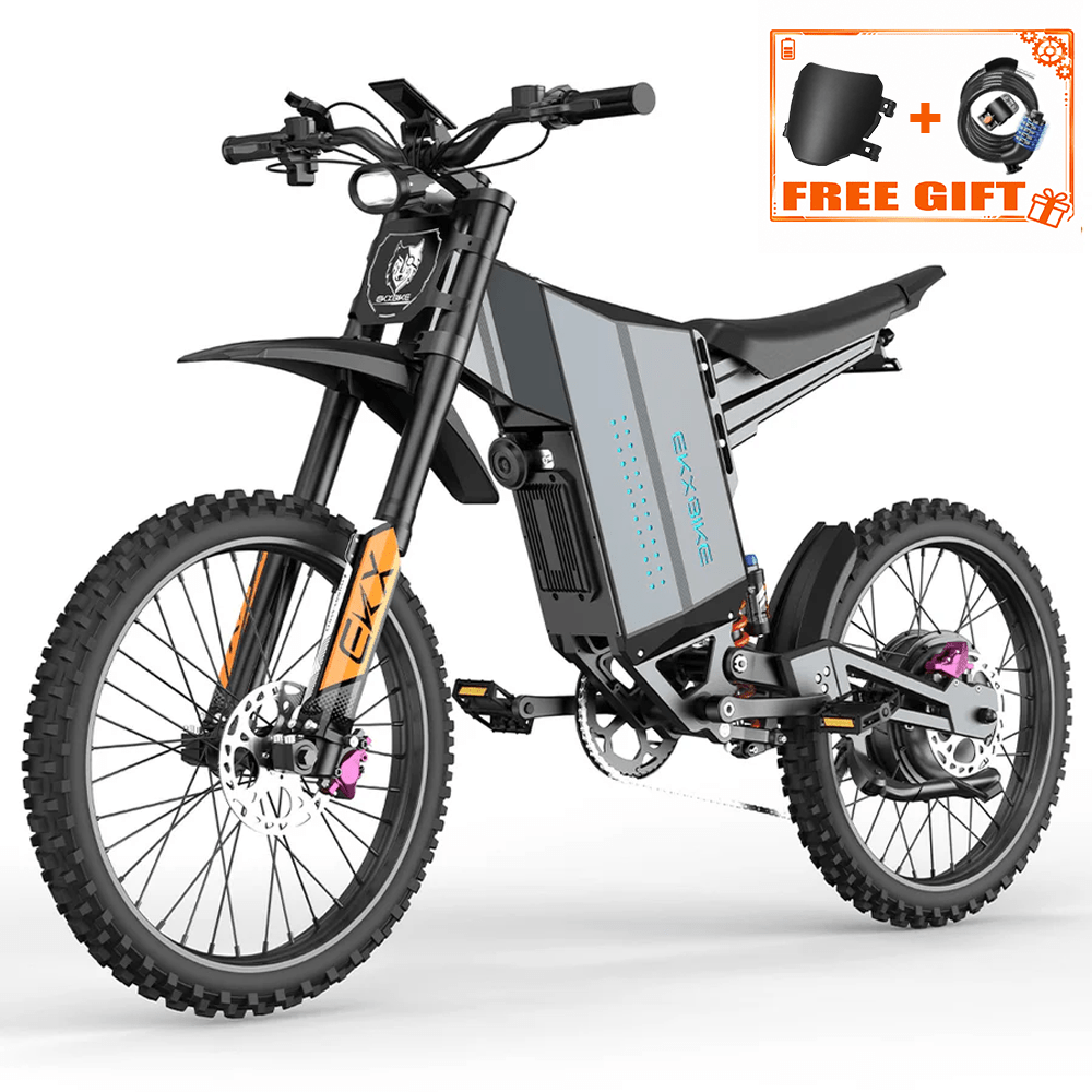 EKX GTS X22 72V electric dirt bike, Canada configuration