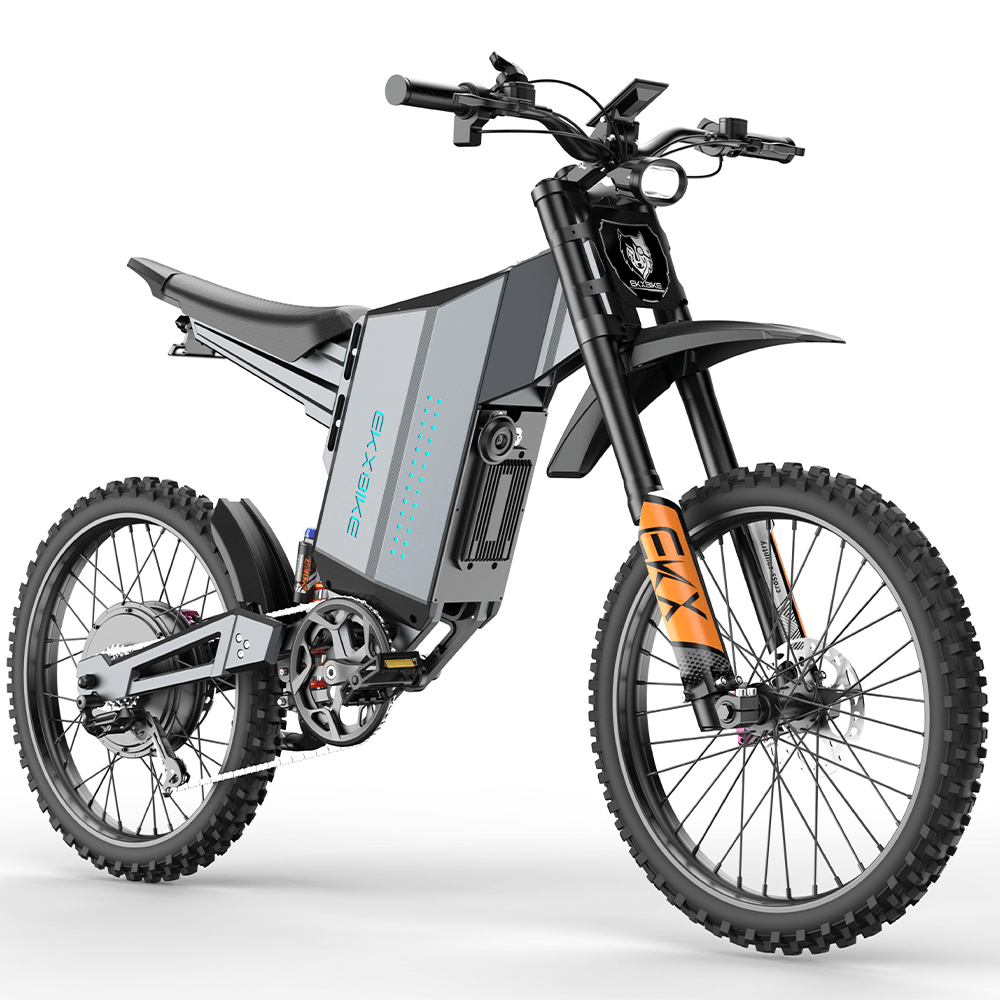 EKX GTS X22 72V 30Ah battery and high-output drive detail