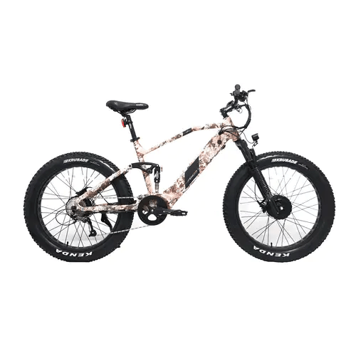 Eunorau Defender S Electric Mountain Bike - Street Rides