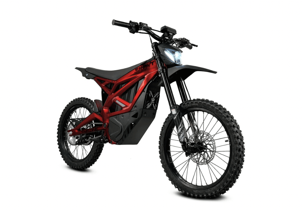 SRPNT X3 Diablo Red electric dirt bike Canada