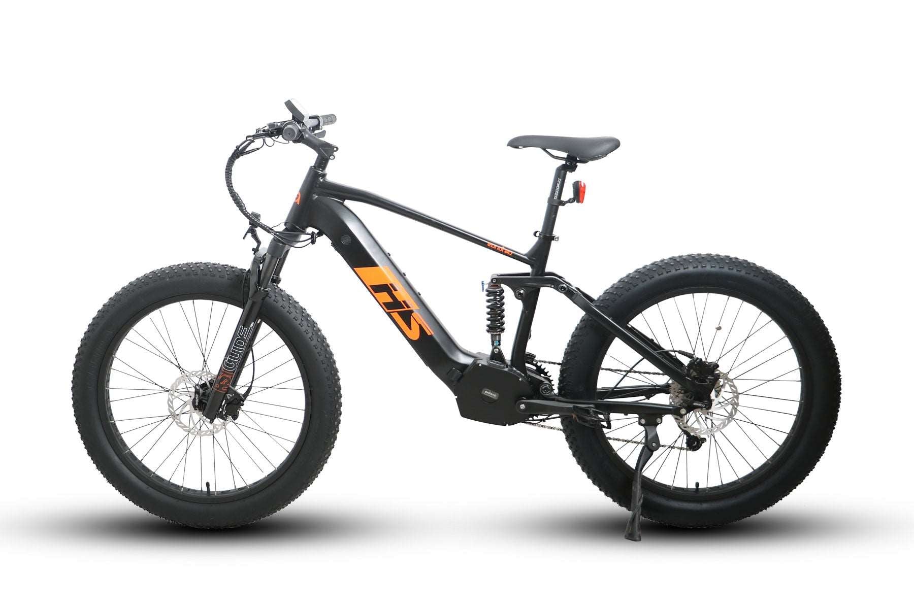 Eunorau FAT-HS1000W Mid-Drive Electric Bike - Street Rides