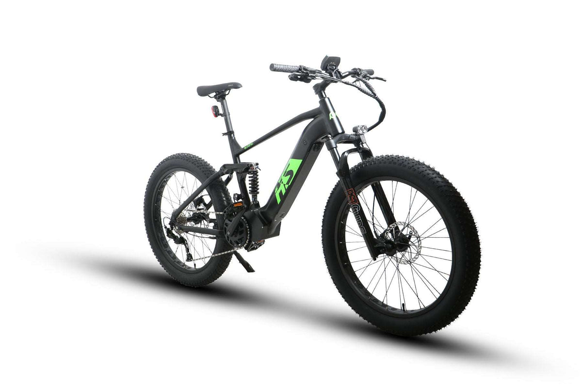 Eunorau FAT-HS1000W Mid-Drive Electric Bike - Street Rides