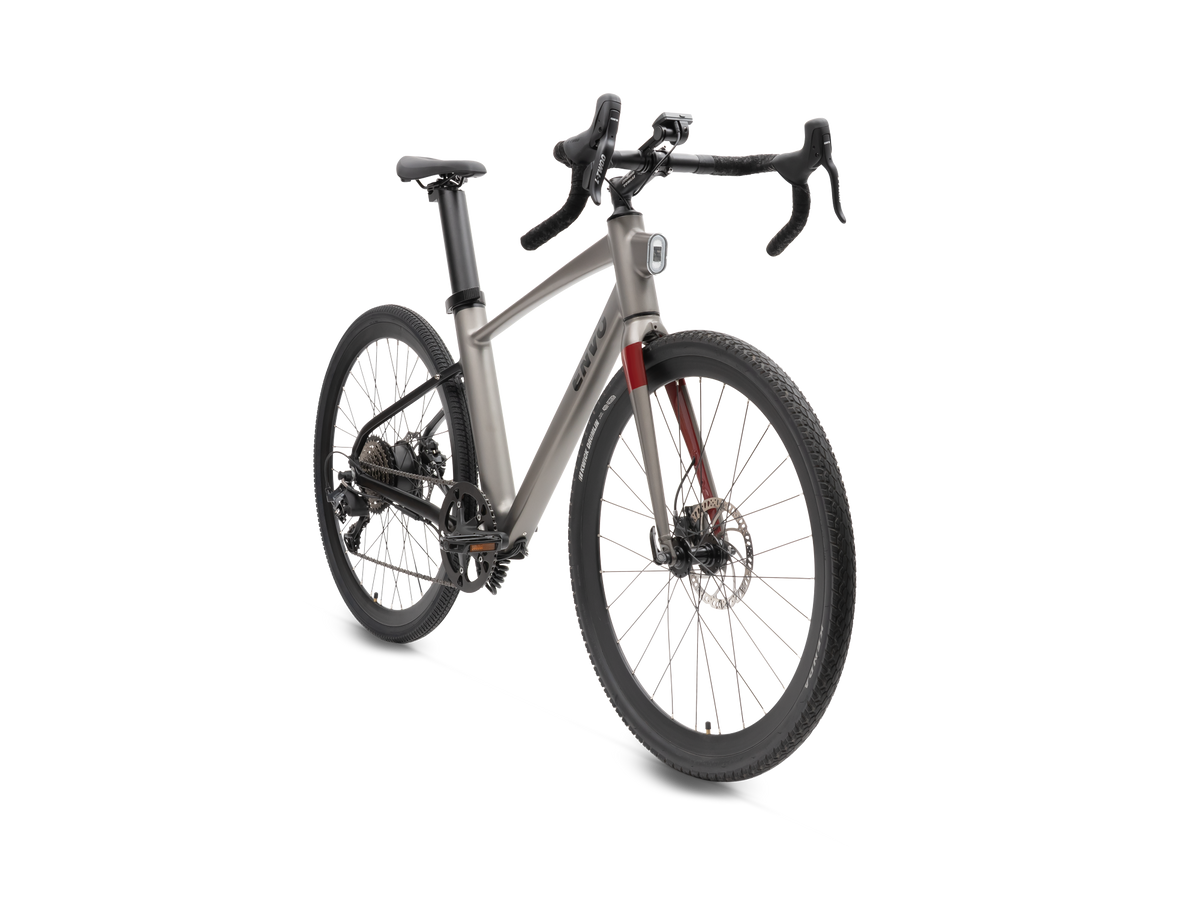 ENVO Stax DropBar allroad e-bike, front view