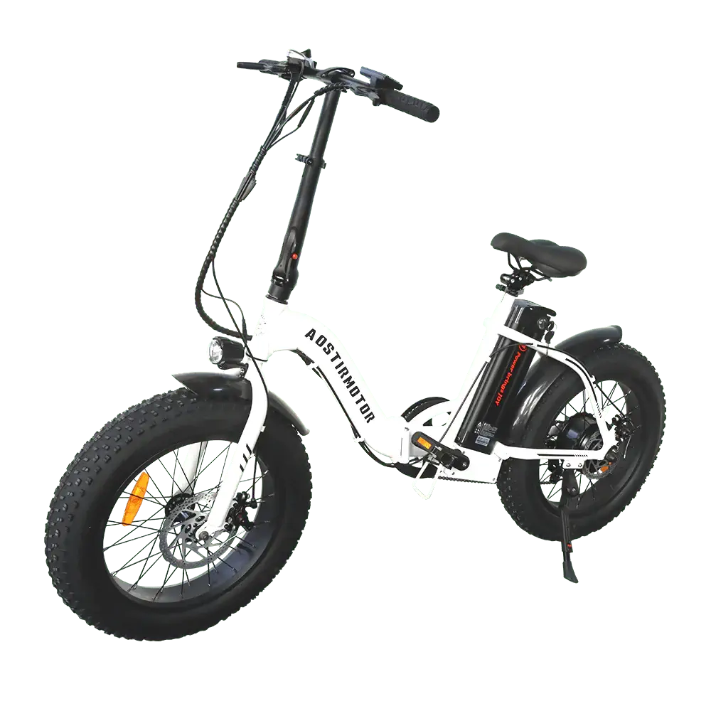 Aostirmotor G20 500W Step Thru Fat Tire E-Bike- Street Rides