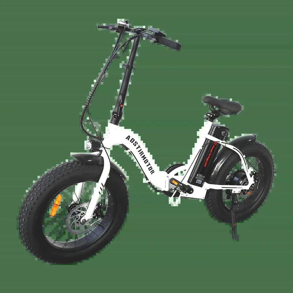 AOSTIRMOTOR G20 500W Step-Through Fat Tire E-Bike Canada main step-through view
