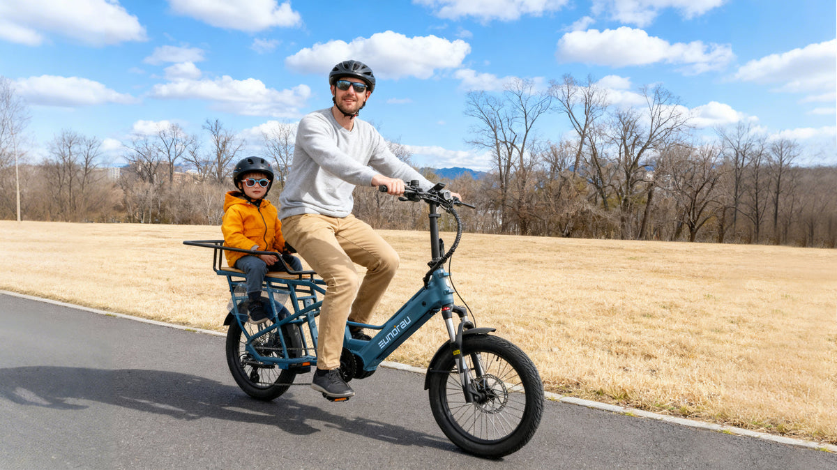 EUNORAU G40-CARGO 1.0 Electric Cargo Bike - official product image 1