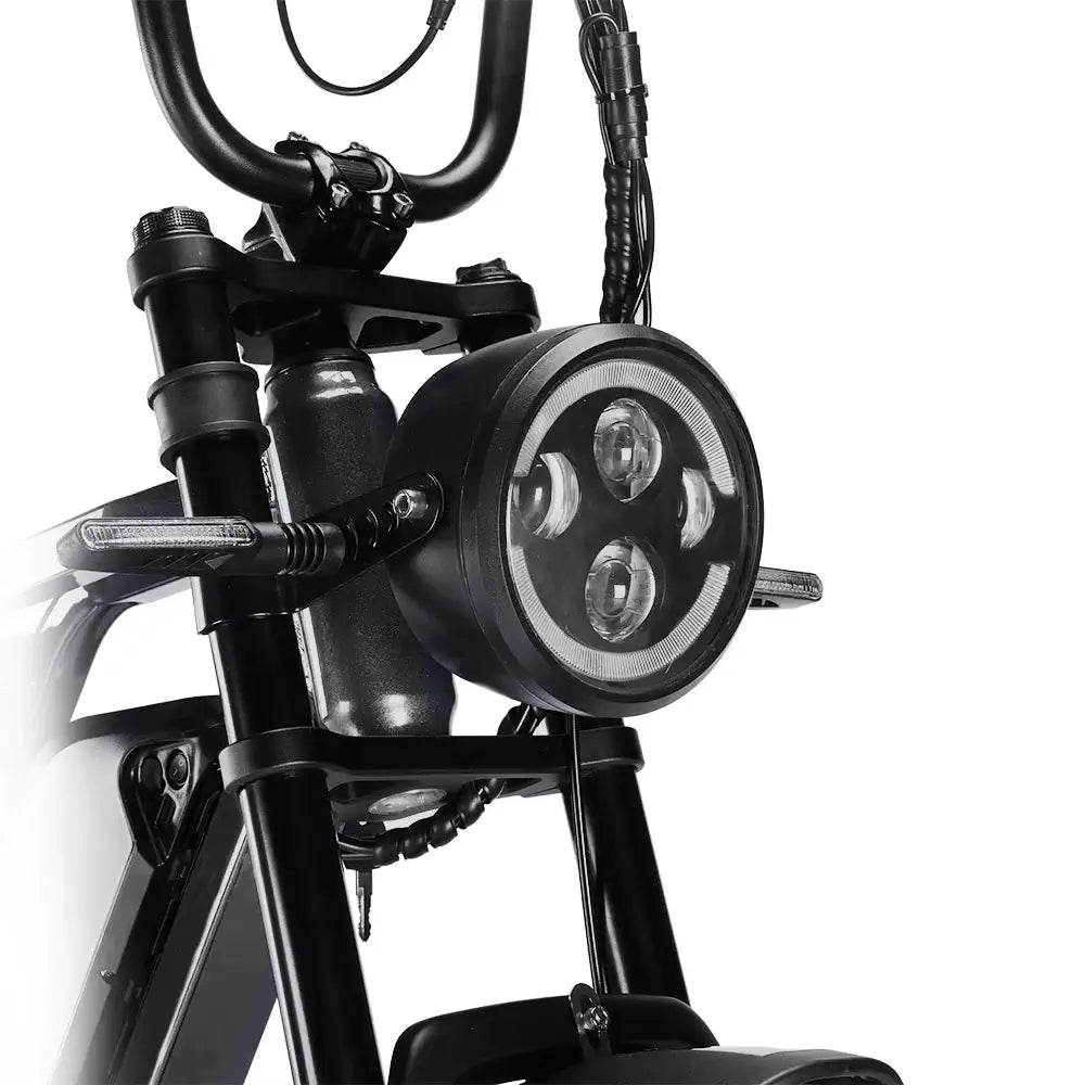 Happyrun Tank G60 Pro Offroad Electric Bike Fat Tire - Street Rides