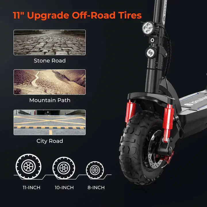 iSinwheel GT2 800W Off Road Electric Scooter - Street Rides