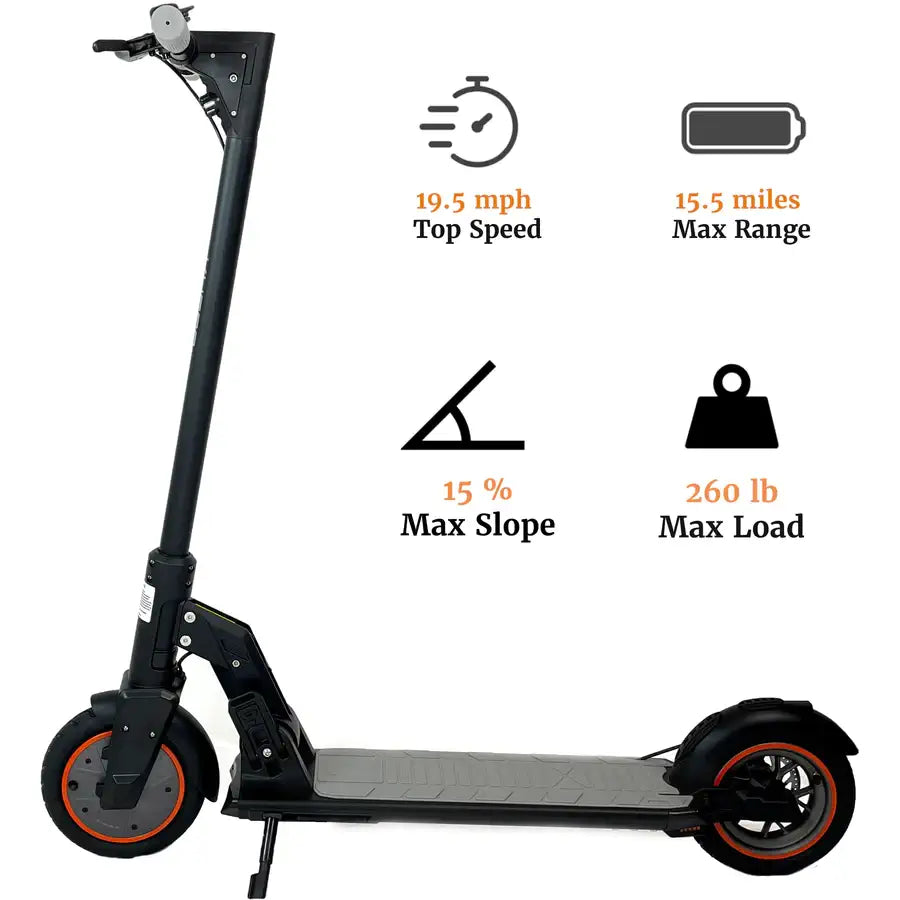 KUGOO M2 Pro 350W Folding Electric Scooter Canada folding stem detail