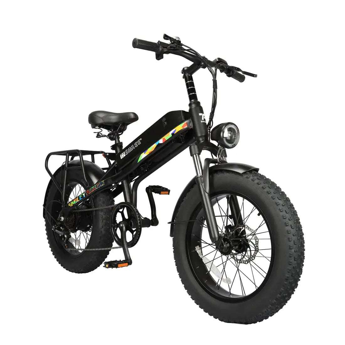 Smiley S5 Folding 20&quot; Electric Bike - Street Rides