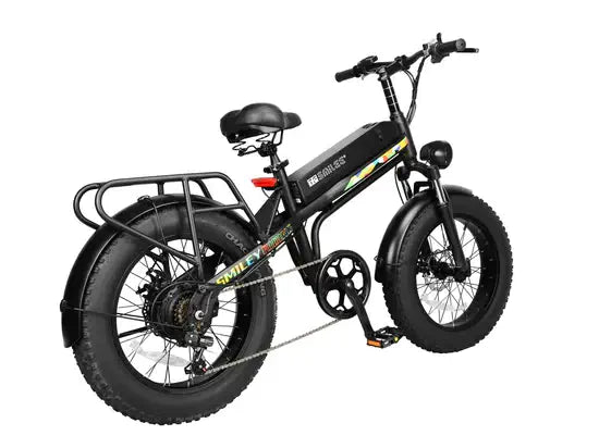 Smiley S5 Folding 20" Electric Bike - Street Rides