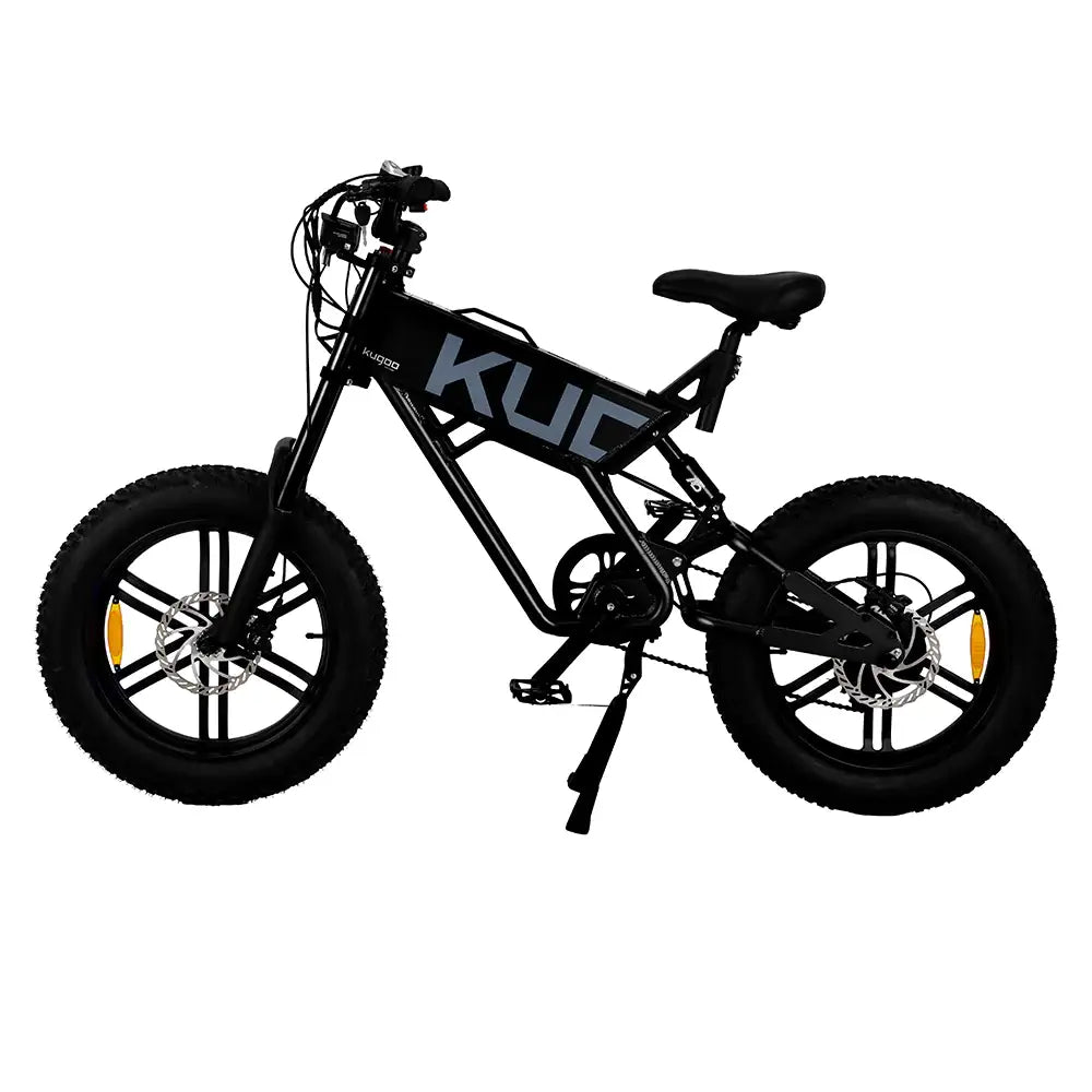 KUGOO T01 Fat Tire Electric Bike 48V 500W Motor-Street Rides