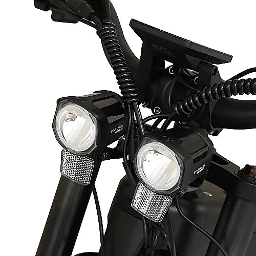 KUGOO T01 500W Fat Tire Electric Bike Canada drivetrain detail