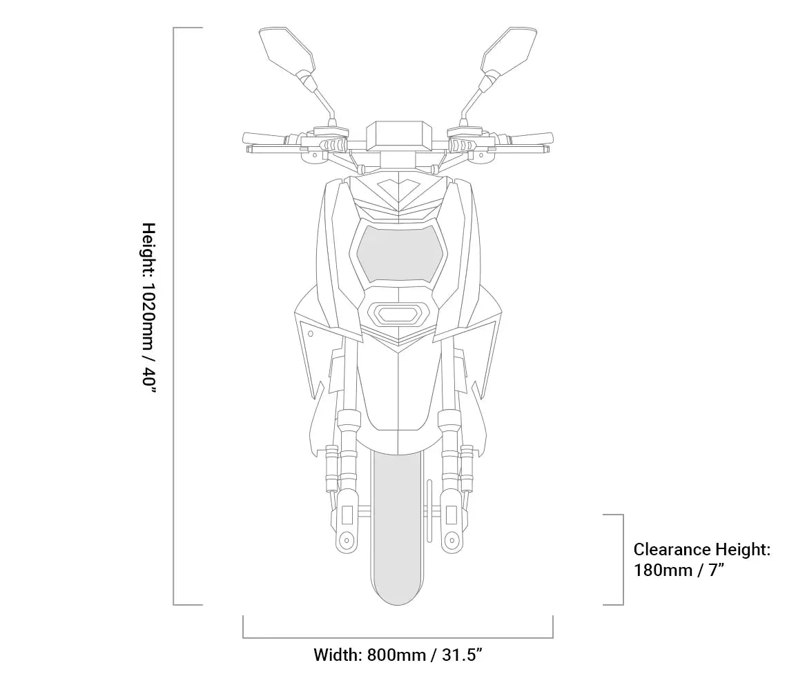 EMMO Koogo Scooter Style E-Bike - Geometry - Street Rides