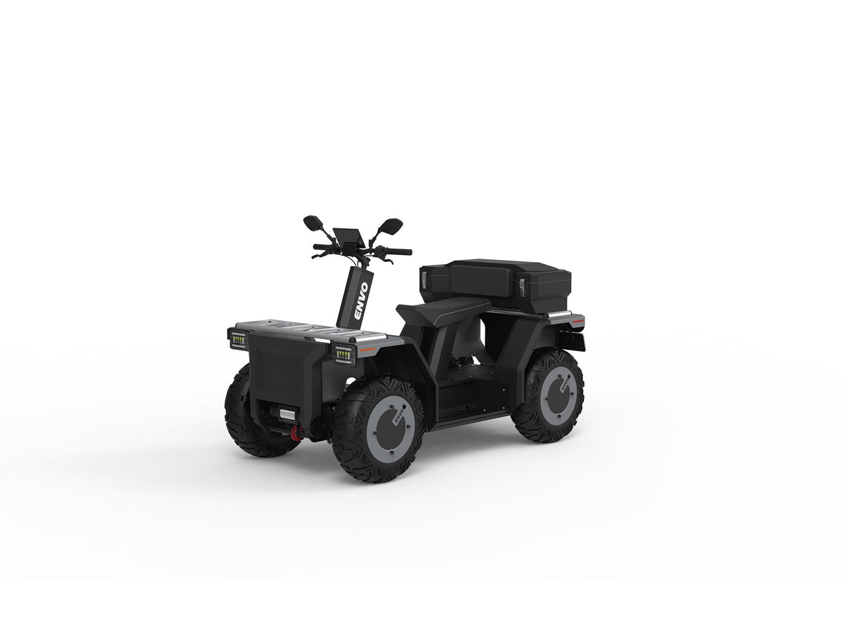 ENVO AT20 electric ATV, left-side angle